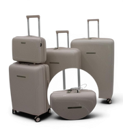 Sonada 4 Piece Polypropylene Spinner Luggage Set