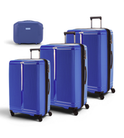 Track 4 Piece Polypropylene Luggage Set