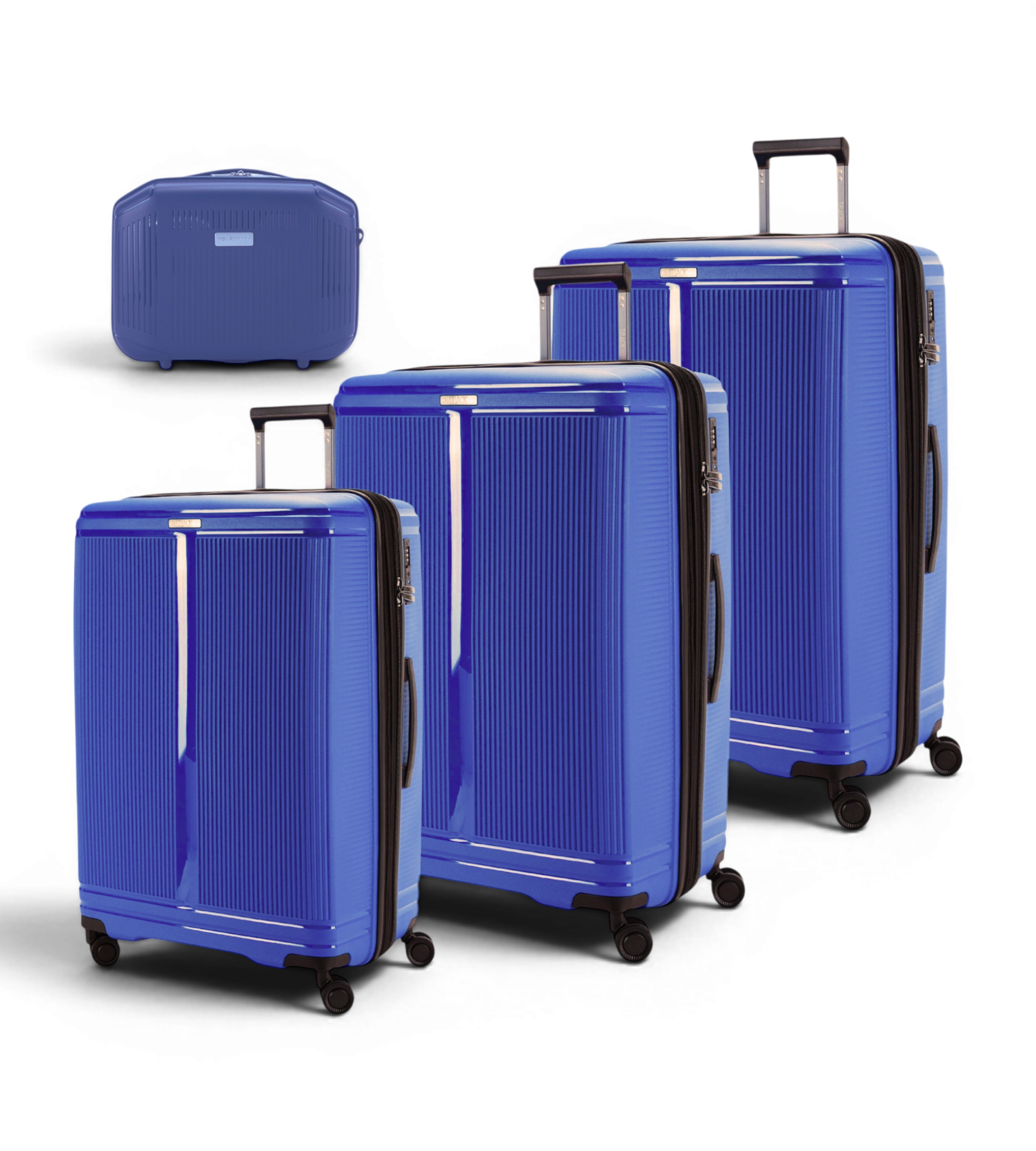 Track 4 Piece Polypropylene Luggage Set
