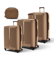 Track 4 Piece Polypropylene Luggage Set