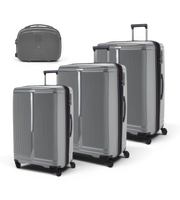 Track 4 Piece Polypropylene Luggage Set