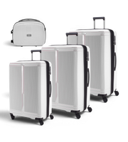 Track 4 Piece Polypropylene Luggage Set