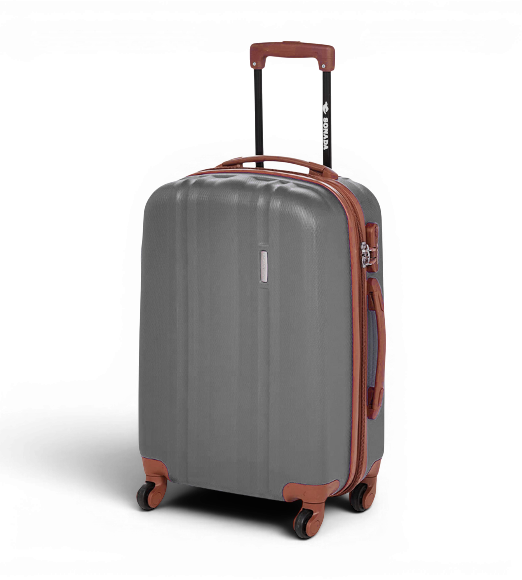 Sonada Upright 3 Piece Polycarbonate Luggage Set