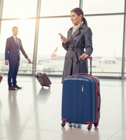 Sonada Upright 3 Piece Polycarbonate Luggage Set