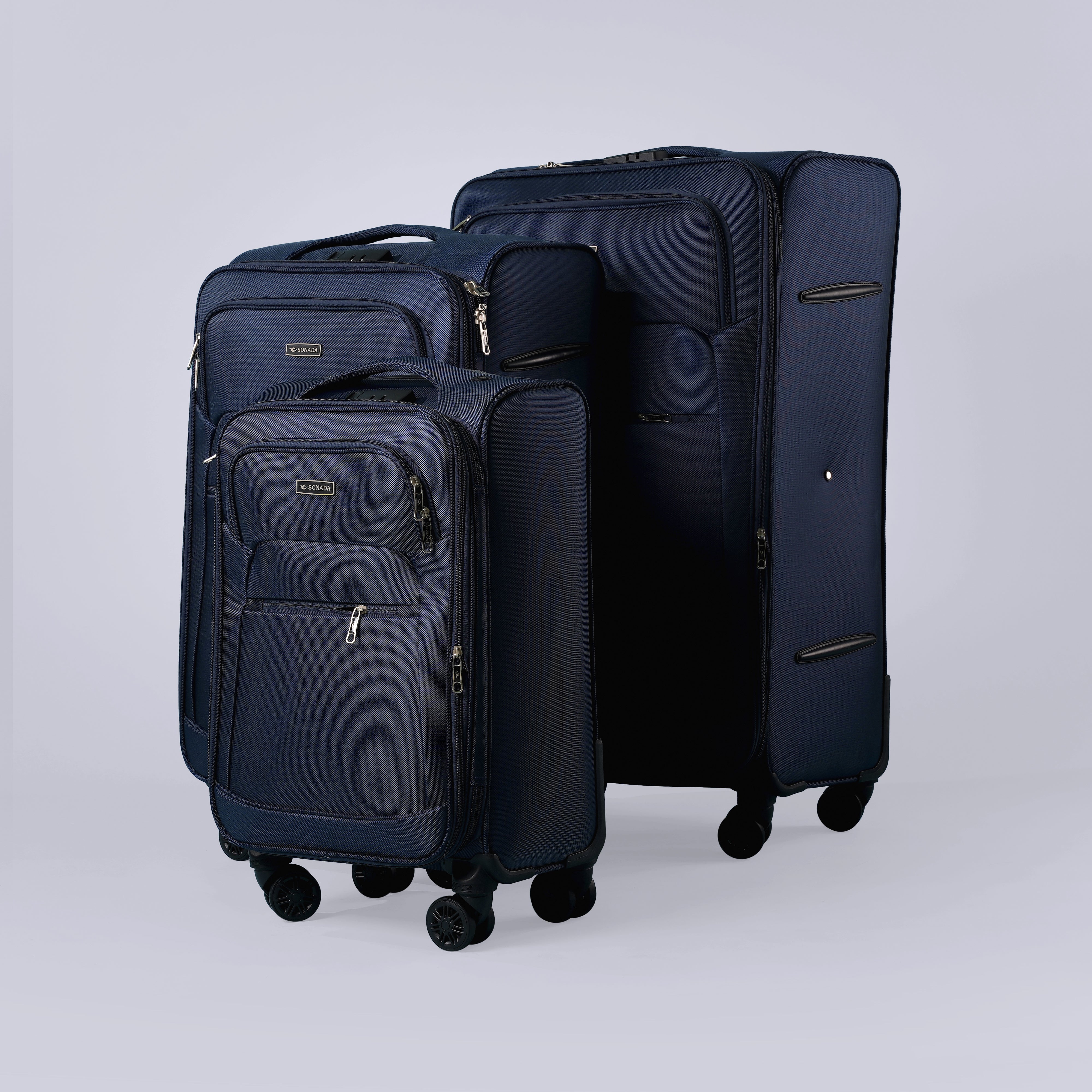 Lightweight Soft side Luggage Set of 3
