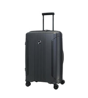 Verage London three-piece luggage set in Black side or detail view