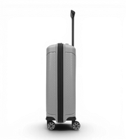 Verage London three-piece luggage set in Grey additional product view