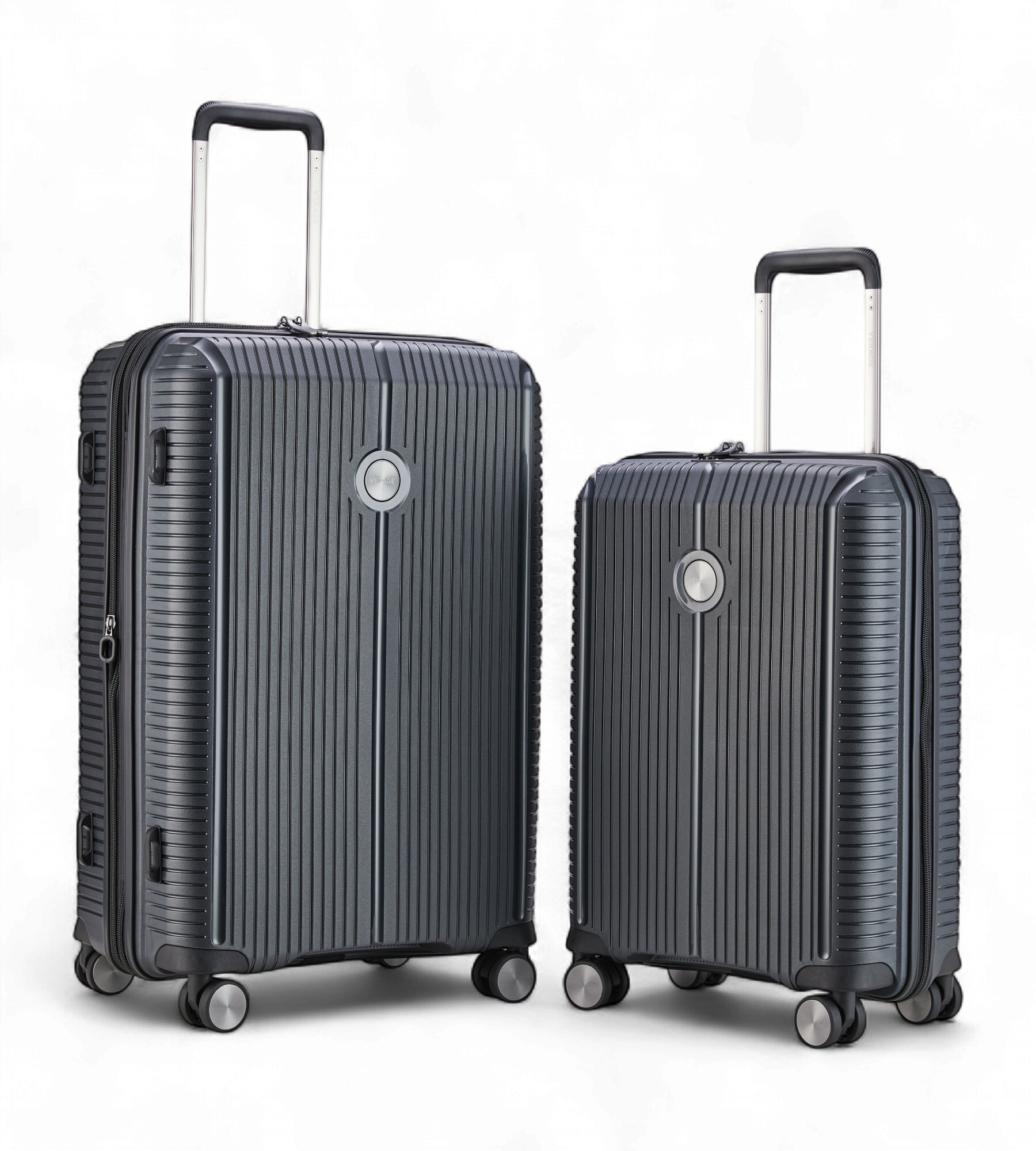 Verage Rome Monti 3 Piece Polypropylene Luggage Set