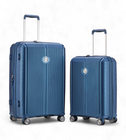 Verage Rome Monti 3 Piece Polypropylene Luggage Set