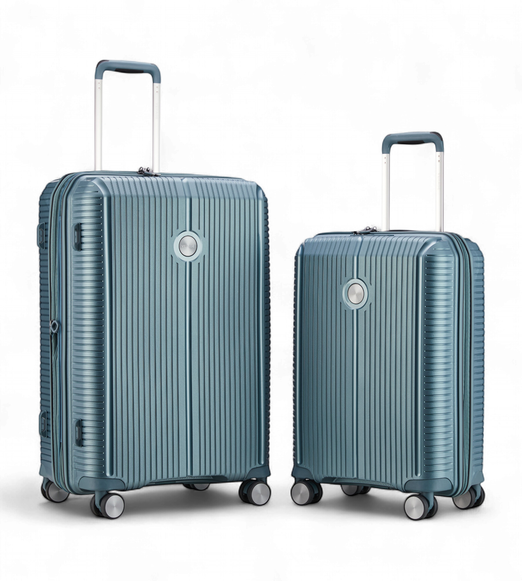 Verage Rome Monti 3 Piece Polypropylene Luggage Set