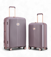 Verage Rome Monti 3 Piece Polypropylene Luggage Set