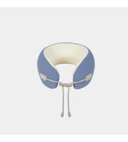 Verage Memory Foam Travel Neck Pillow VG-5218 in Mist Horizon, close-up detail view.