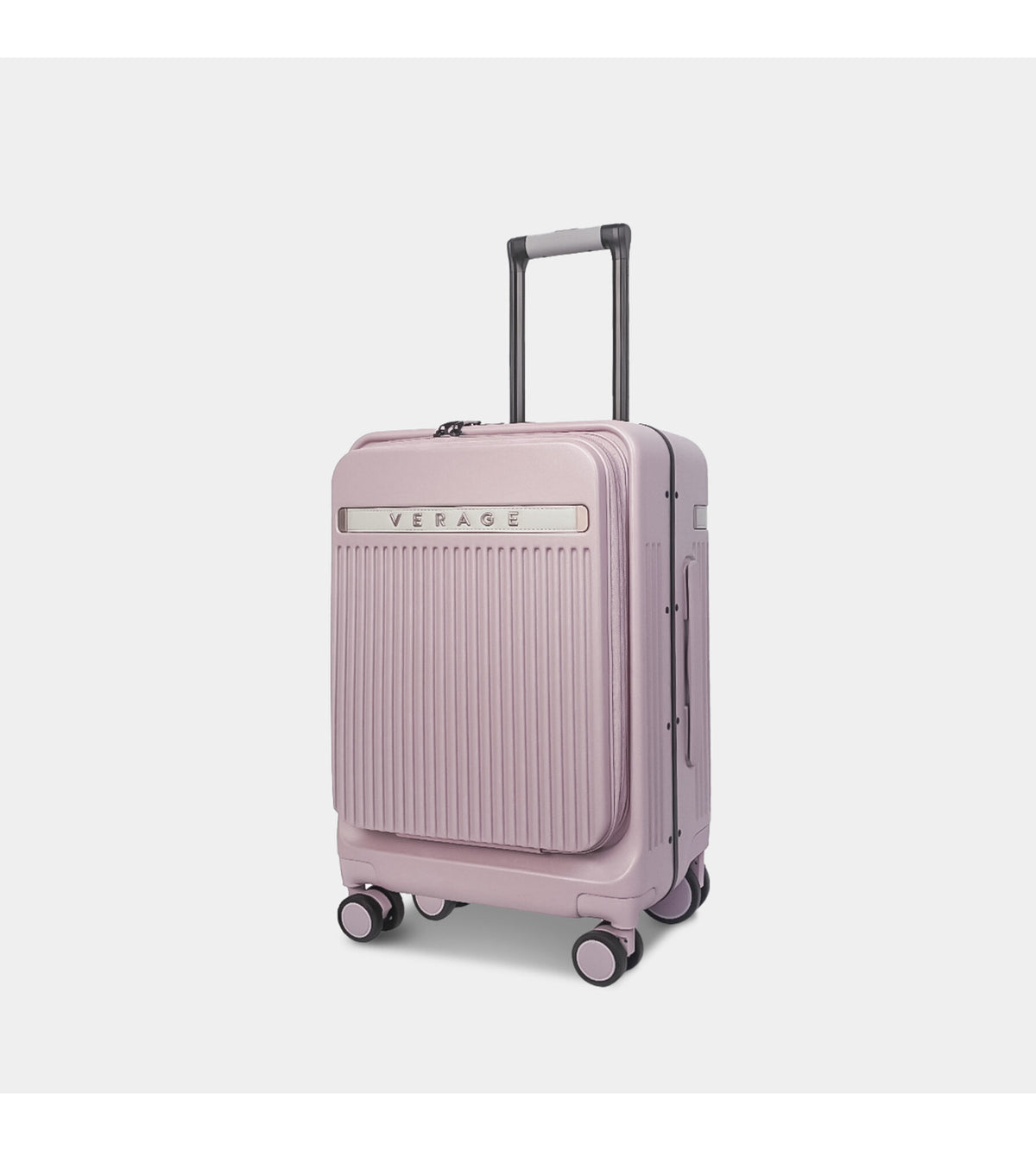Verage Windsor Polycarbonate 4-Wheel Trolley 28 Inch with Front Pocket