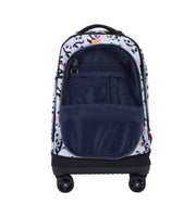 Wires 4 Wheels Trolley 19 Inch School Bag Set in Mist Panda design, product detail view 3