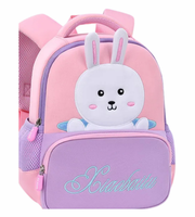 Wires children's anti-lost backpack in lilac, large size, style 6138, front product view