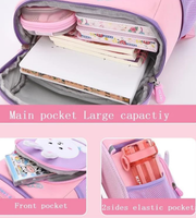 Wires children's anti-lost backpack in lilac, large size, style 6138, Amazon gallery view 5