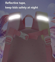 Wires children's anti-lost backpack in blue, large size, style 8114, Amazon gallery view 9
