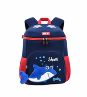 Wires children's anti-lost backpack in navy, medium size, style 6151, front product view