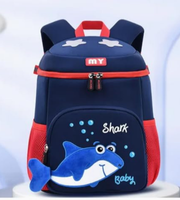 Wires children's anti-lost backpack in navy, medium size, style 6151, Amazon gallery view 2