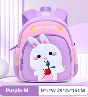Wires children's anti-lost backpack in lilac, medium size, style 6177, Amazon gallery view 2