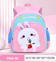 Wires children's anti-lost backpack in pink, medium size, style 6177, Amazon gallery view 2