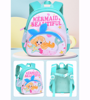 Wires children's anti-lost backpack in green, medium size, style 6181, Amazon gallery view 2
