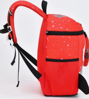 Wires children's anti-lost backpack in red, small size, style 6081, Amazon gallery view 3