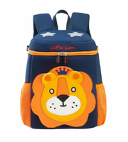 Wires children's anti-lost backpack in navy, small size, style 6100, front product view