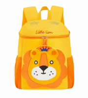 Wires children's anti-lost backpack in yellow, small size, style 6100, front product view