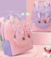 Wires children's anti-lost backpack in lilac, small size, style 6111, Amazon gallery view 3