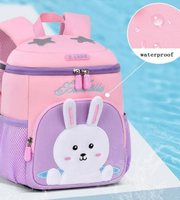 Wires children's anti-lost backpack in lilac, small size, style 6138, Amazon gallery view 2