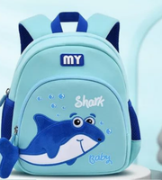 Wires children's anti-lost backpack in blue, small size, style 6151, Amazon gallery view 2