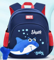 Wires children's anti-lost backpack in navy, small size, style 6151, Amazon gallery view 2