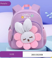 Wires children's anti-lost backpack in lilac, small size, style 6157, Amazon gallery view 2