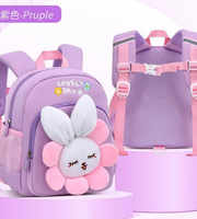 Wires children's anti-lost backpack in lilac, small size, style 6157, Amazon gallery view 3