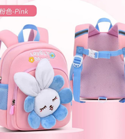 Wires children's anti-lost backpack in pink, small size, style 6157, Amazon gallery view 3