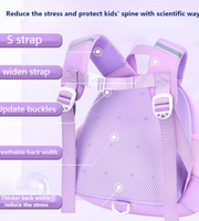 Wires children's anti-lost backpack in lilac, small size, style 6177, Amazon gallery view 5
