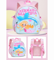 Wires children's anti-lost backpack in pink, small size, style 6181, Amazon gallery view 2