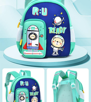 Wires children's anti-lost backpack in green, small size, style 6183, Amazon gallery view 3