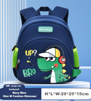Wires children's anti-lost backpack in navy, small size, style 6186, Amazon gallery view 2