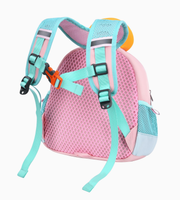 Wires children's anti-lost backpack in pink, small size, style 8007, Amazon gallery view 2