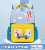 Wires children's anti-lost backpack in blue, small size, style 8032, Amazon gallery view 4
