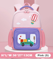 Wires children's anti-lost backpack in pink, small size, style 8032, Amazon gallery view 4
