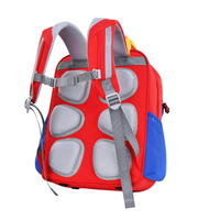 Wires children's anti-lost backpack in red, small size, style 8039, Amazon gallery view 2