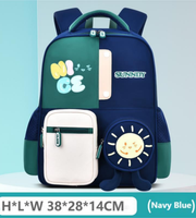 Wires children's anti-lost backpack in blue, small size, style 8041, Amazon gallery view 4