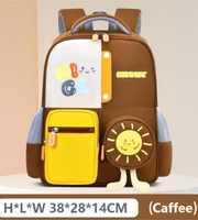 Wires children's anti-lost backpack in brown, small size, style 8041, Amazon gallery view 2