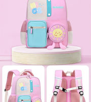Wires children's anti-lost backpack in pink, small size, style 8041, Amazon gallery view 3