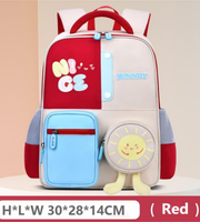Wires children's anti-lost backpack in red, small size, style 8041, Amazon gallery view 2
