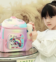 Wires children's anti-lost backpack in lilac, small size, style 8114, Amazon gallery view 4