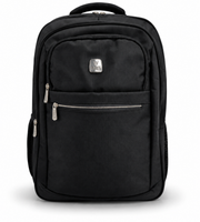 Wires School Backpack 19 Inch Black front view